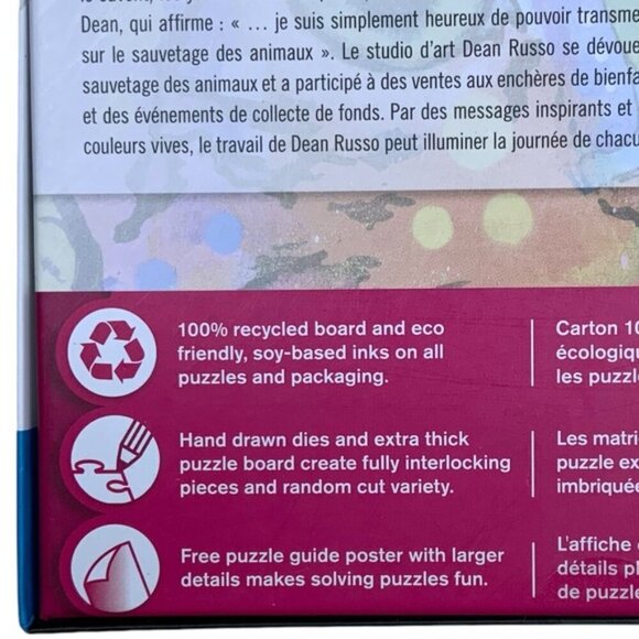 Jigsaw Puzzle Cat Theme 1000 Pieces by Masterpieces NEW Sealed 19.25" x 26.75" - Picture 9 of 16